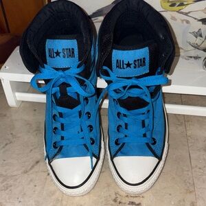 Converse hightops Blue and Black High-Top Sneakers